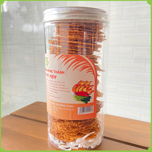 Bánh nướng tôm cay mặn